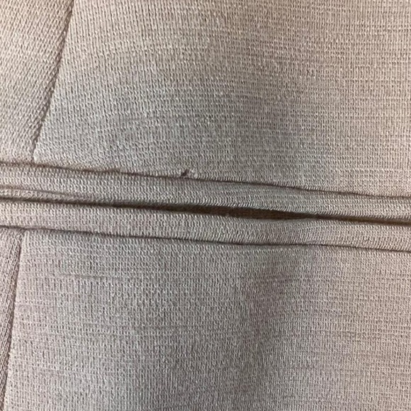 Valerie Stevens Pure Wool Camel Blazer Jacket Women's Size 4 NWT w/ Flaws - Picture 7 of 10